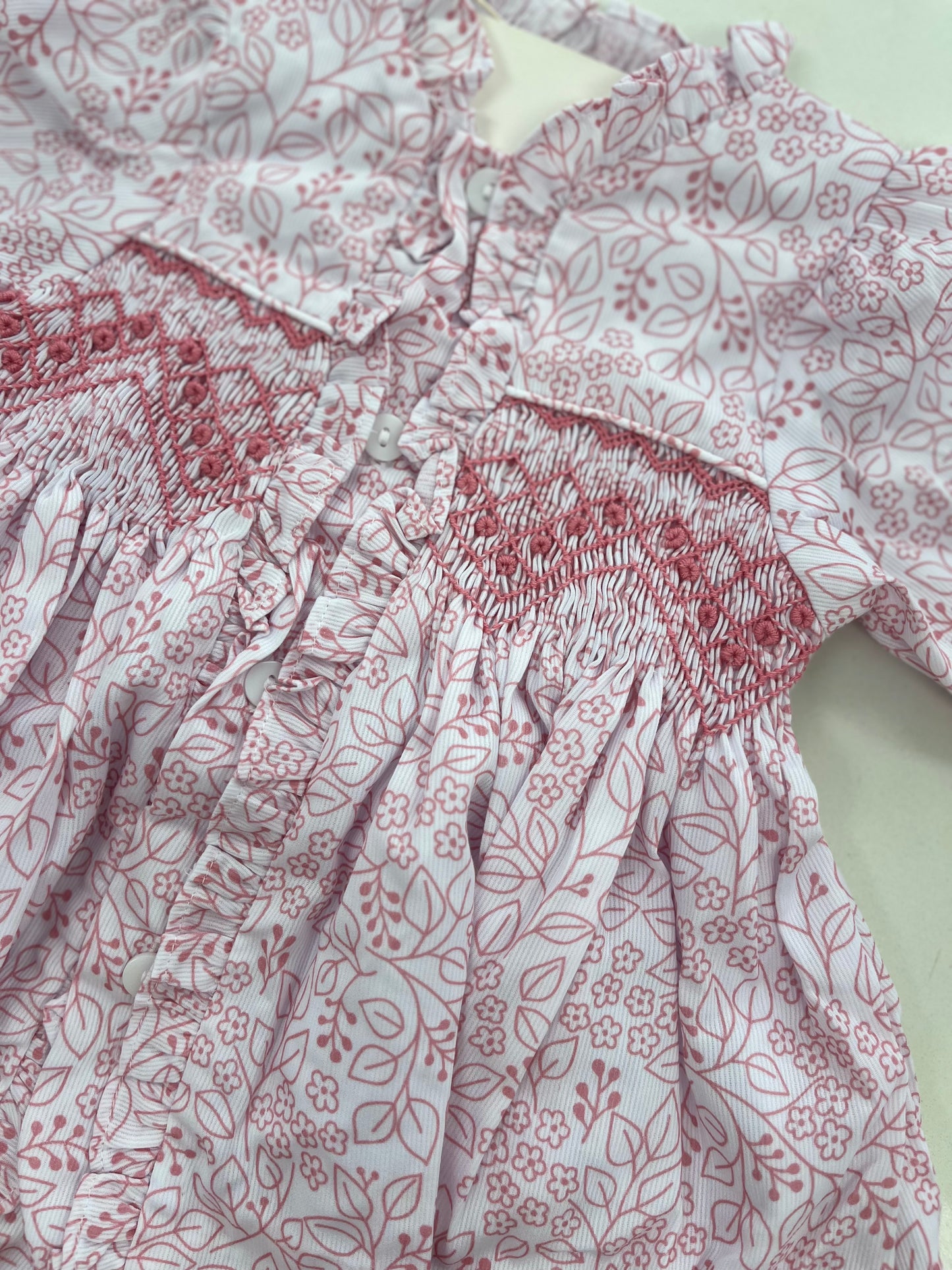 Aspen Pink Floral Dress