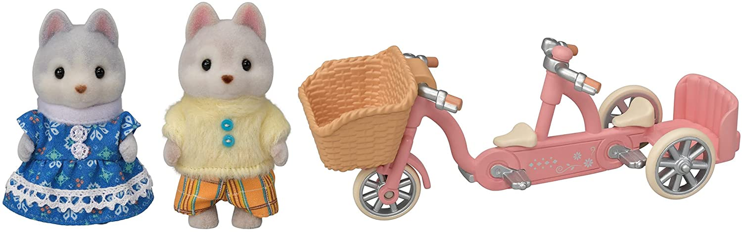 Husky Siblings Tandem Cycling Set