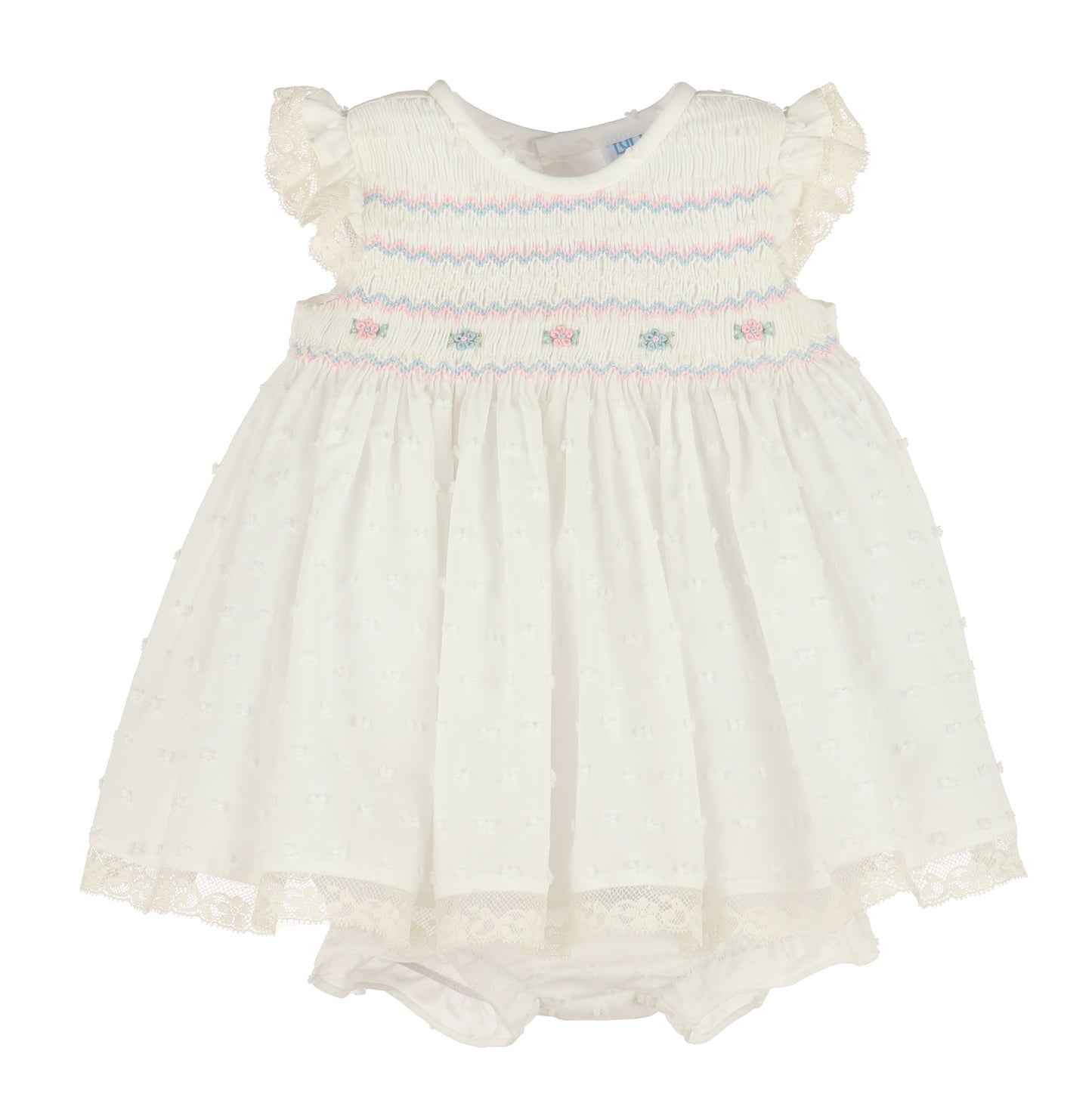 Swiss Floral Lace Dress