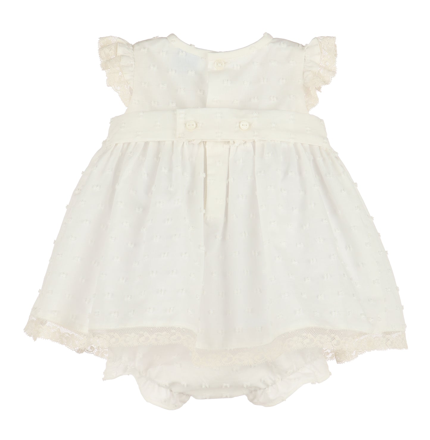 Swiss Floral Lace Dress