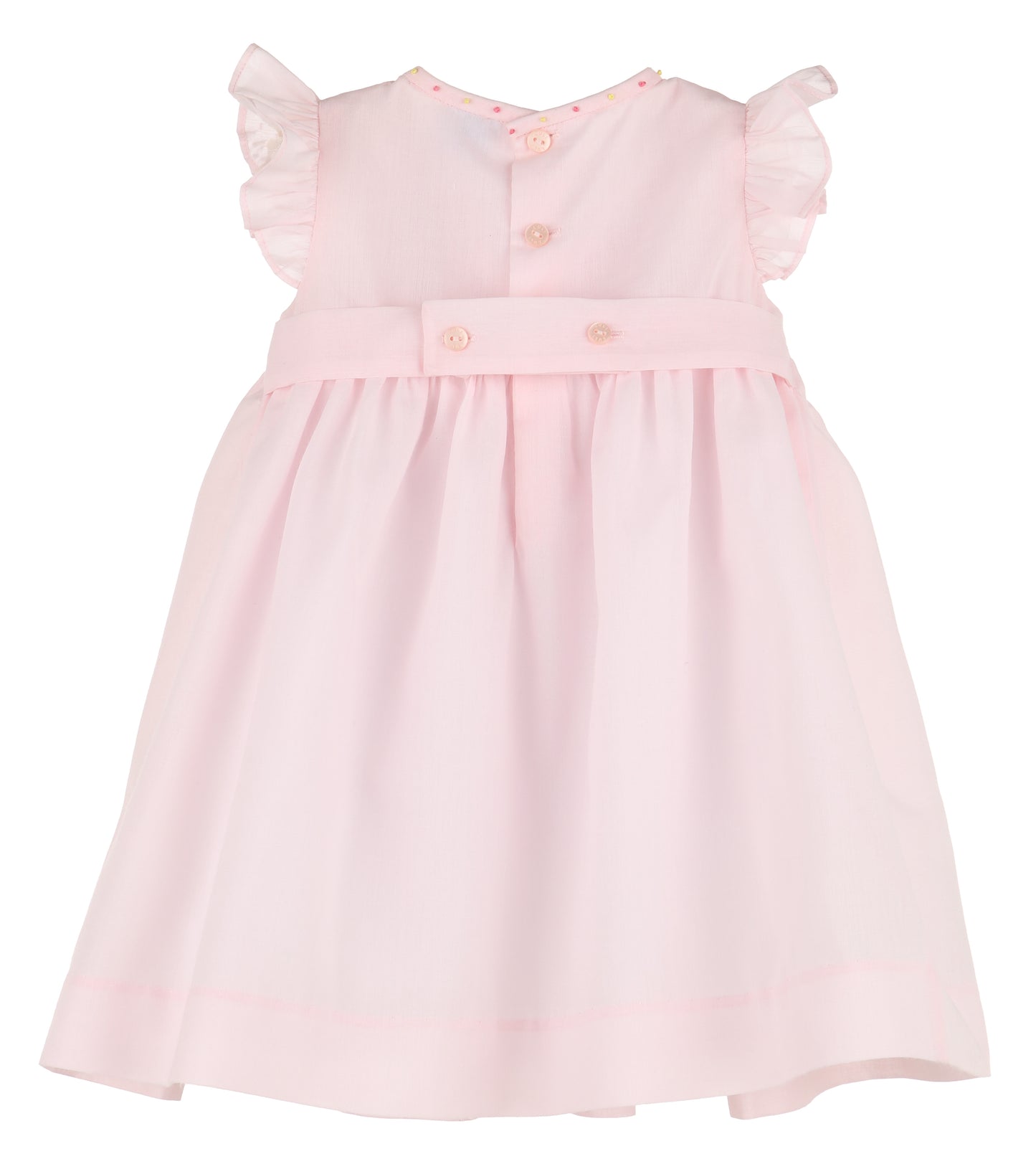 Pink Diamond Smock Dress