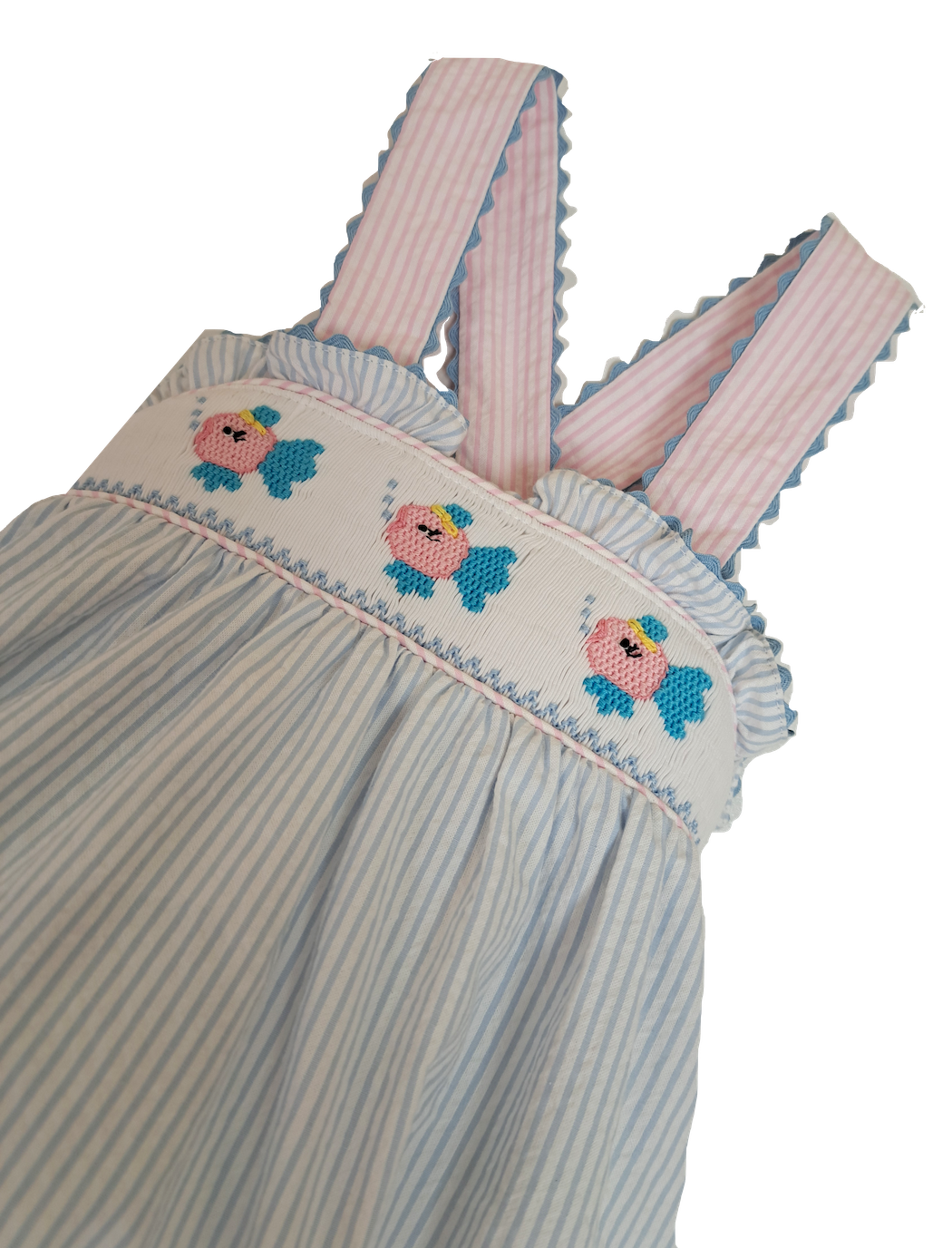 Fishie Smock Romper