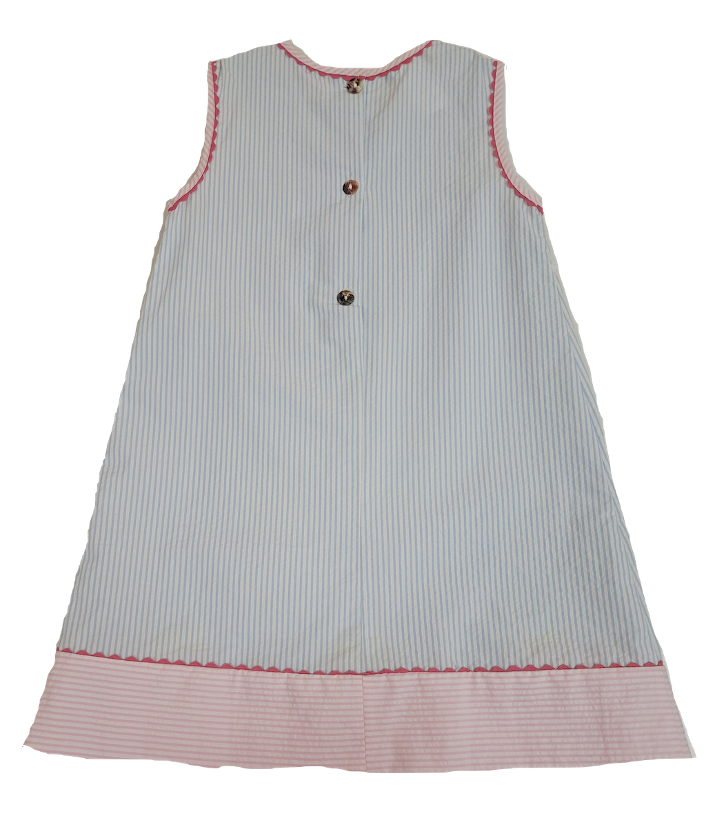 Fishie Applique A-Line Dress