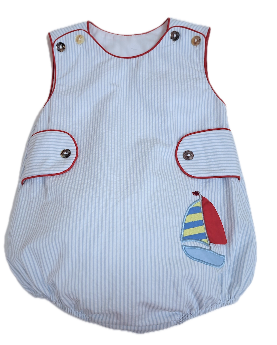 Sailboat Applique Romper