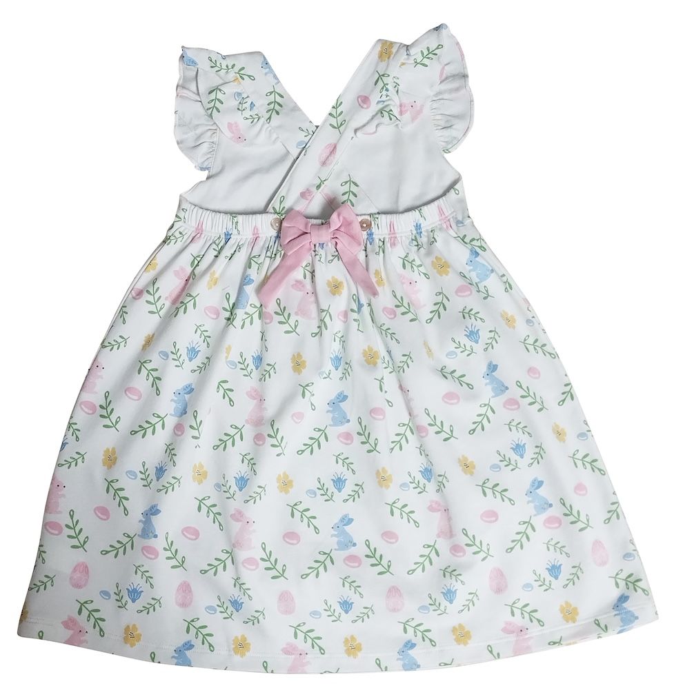 Easter Floral Criss-Cross Dress