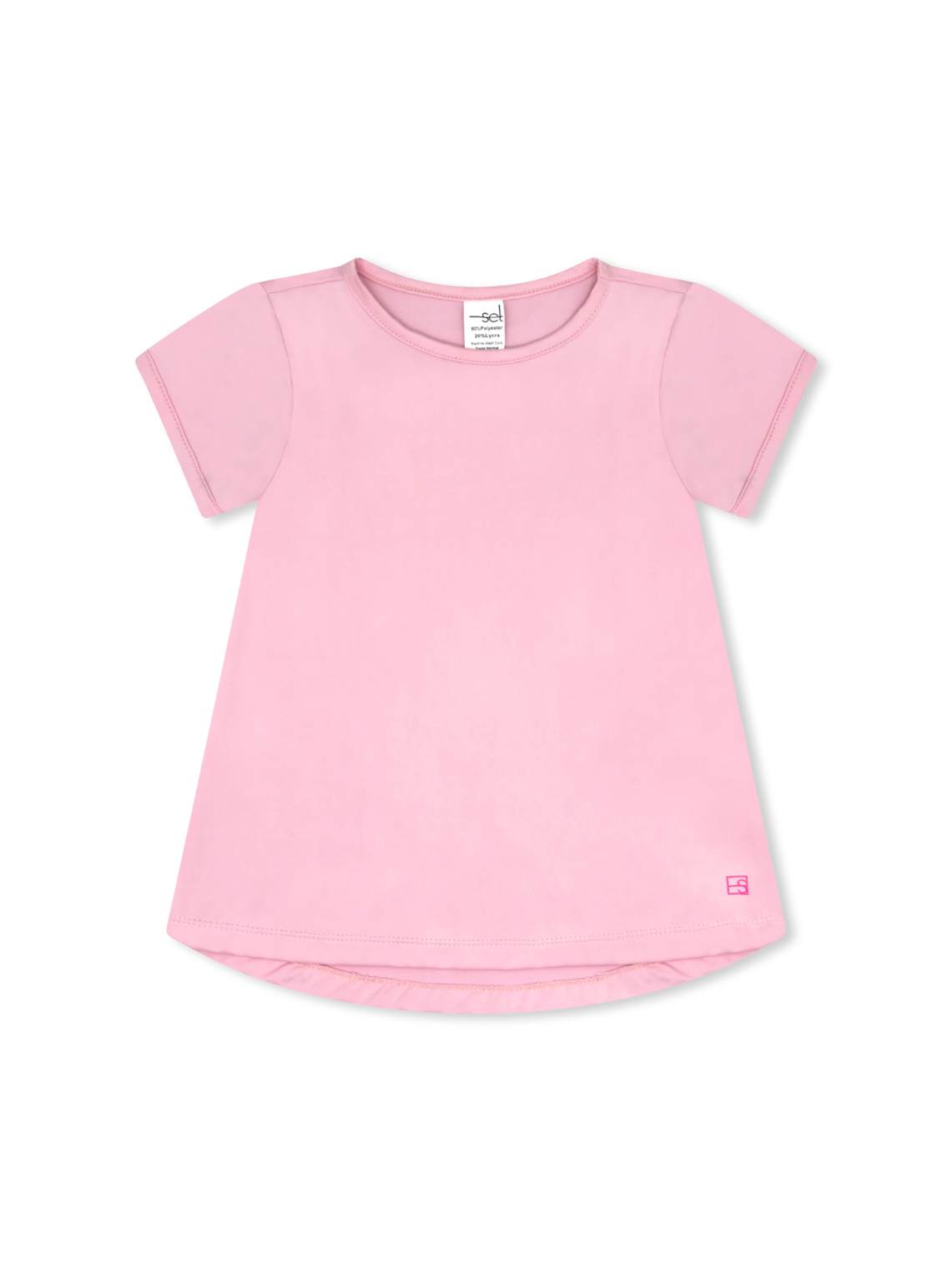 Pink Bridget Basic Tee