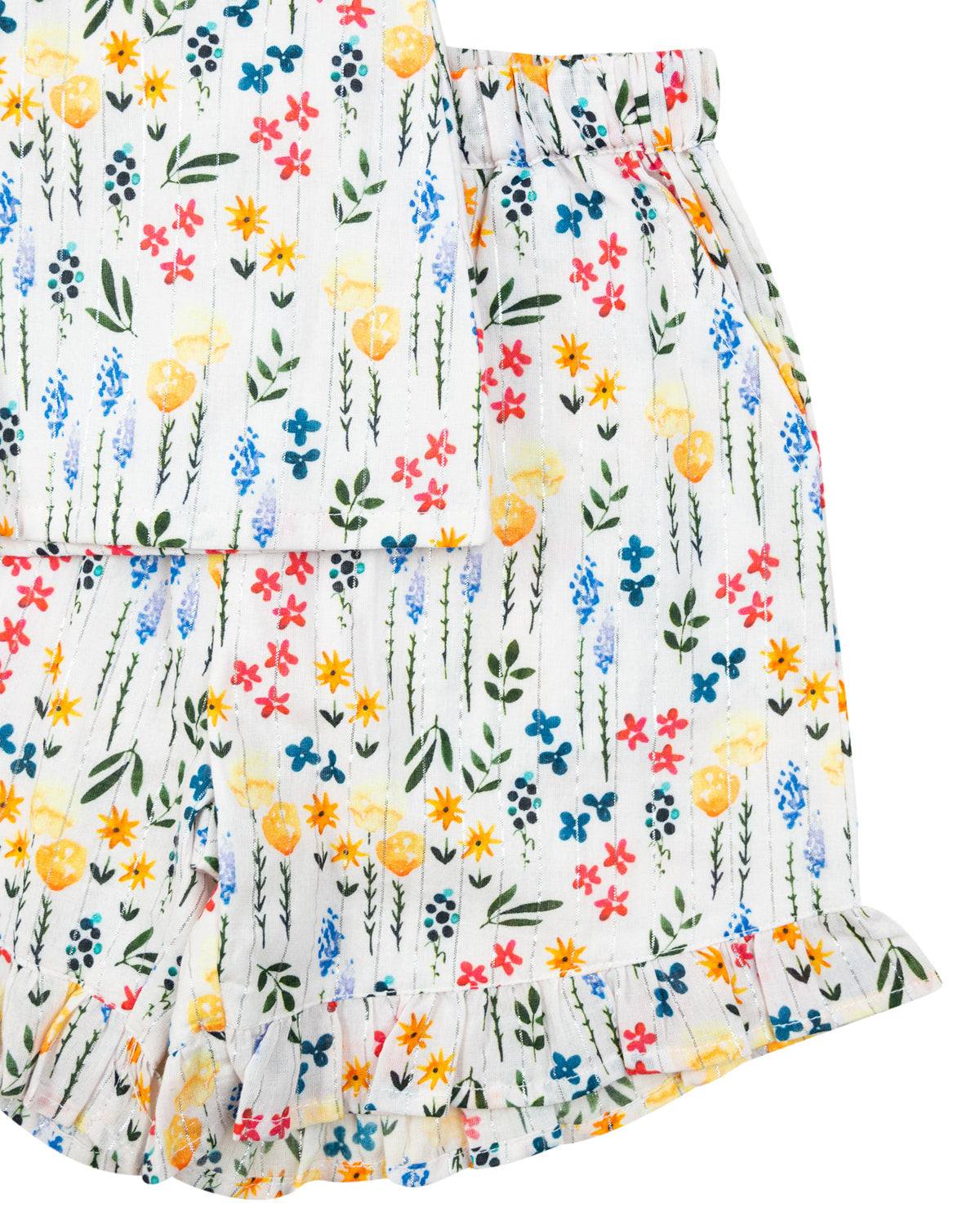Silver Spring Floral Short Set