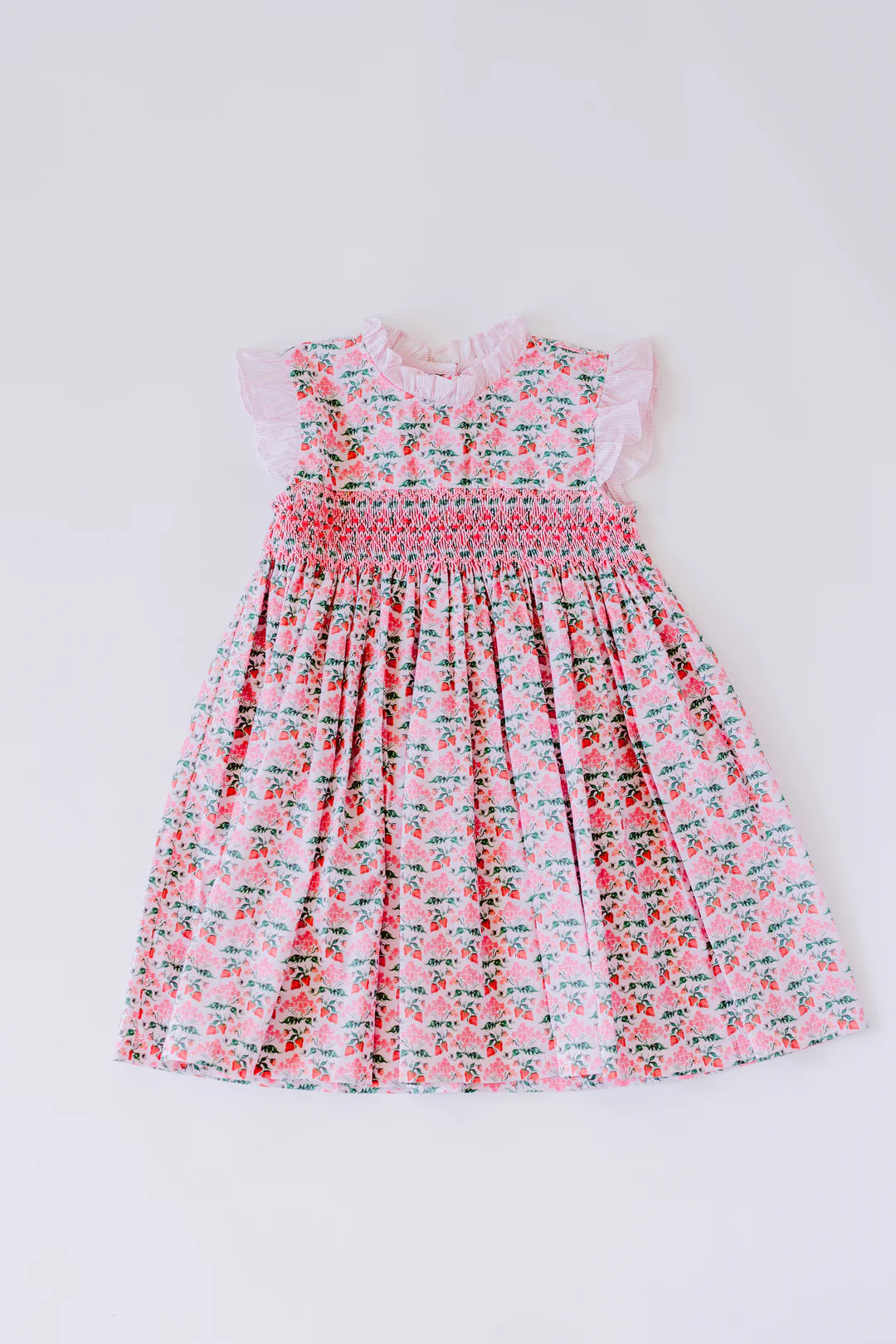 Strawberry Embroidered Dress