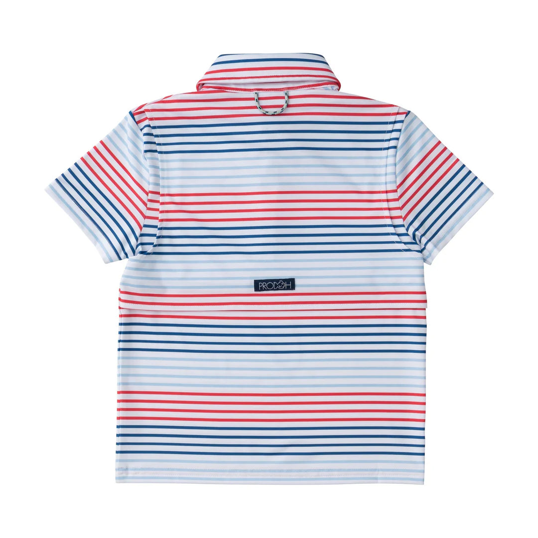 Americana Stripe Polo