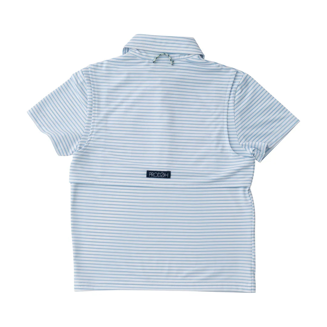 Clear Sky Stripe Polo