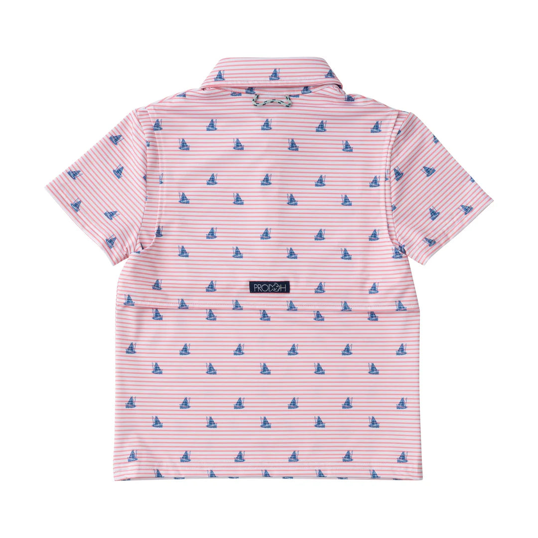 Sailboat Stripes Polo