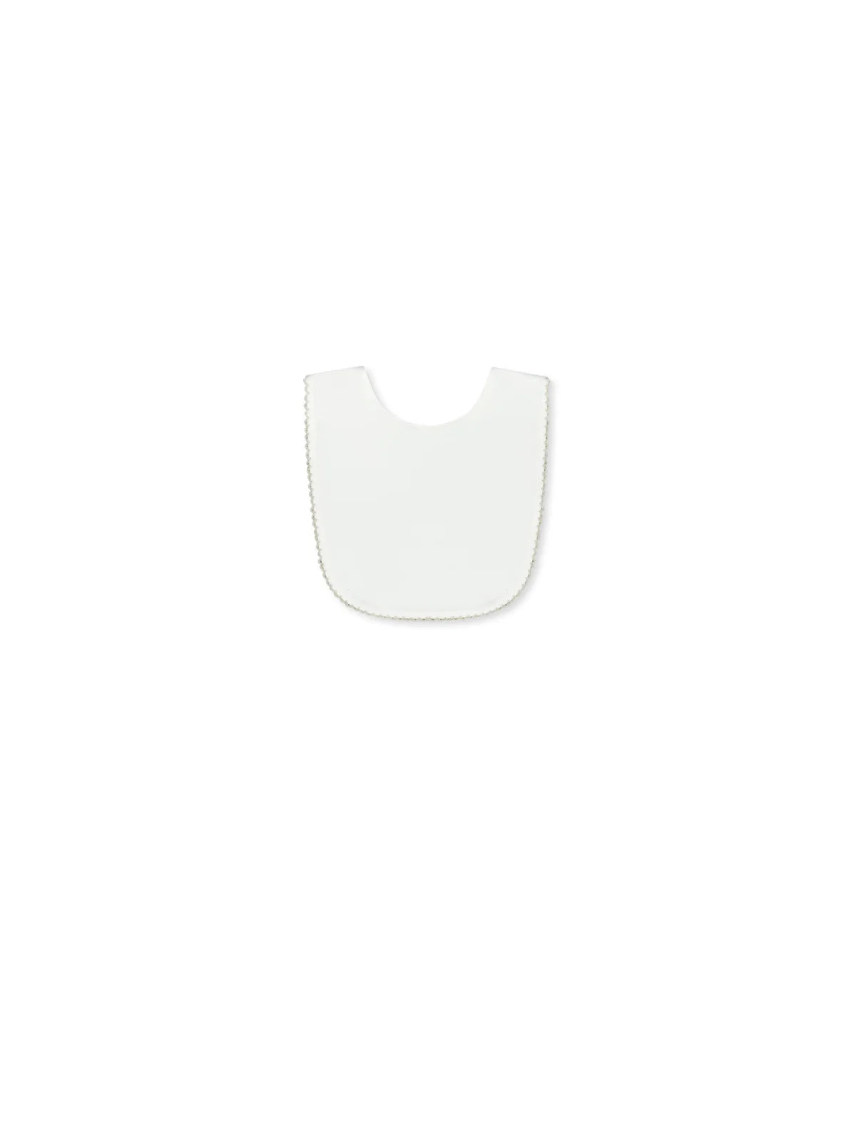 White and Ecru Heirloom Bib