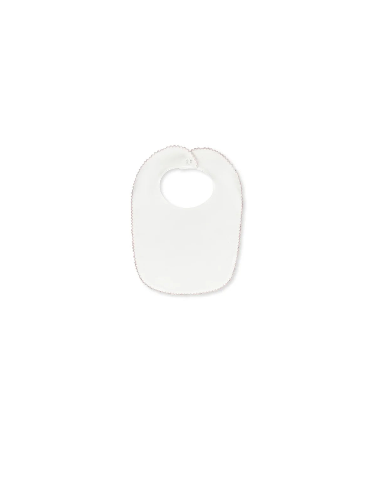 White and Pink Heirloom Bib