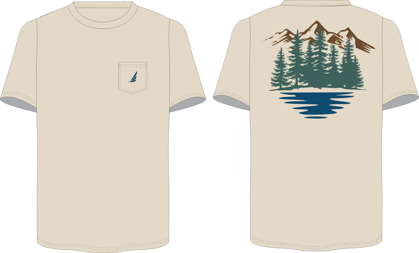 Lake Pocket Tee