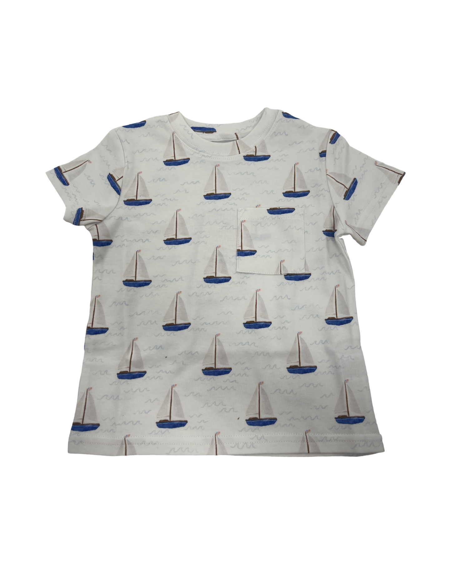 Sailboat Pocket Tee