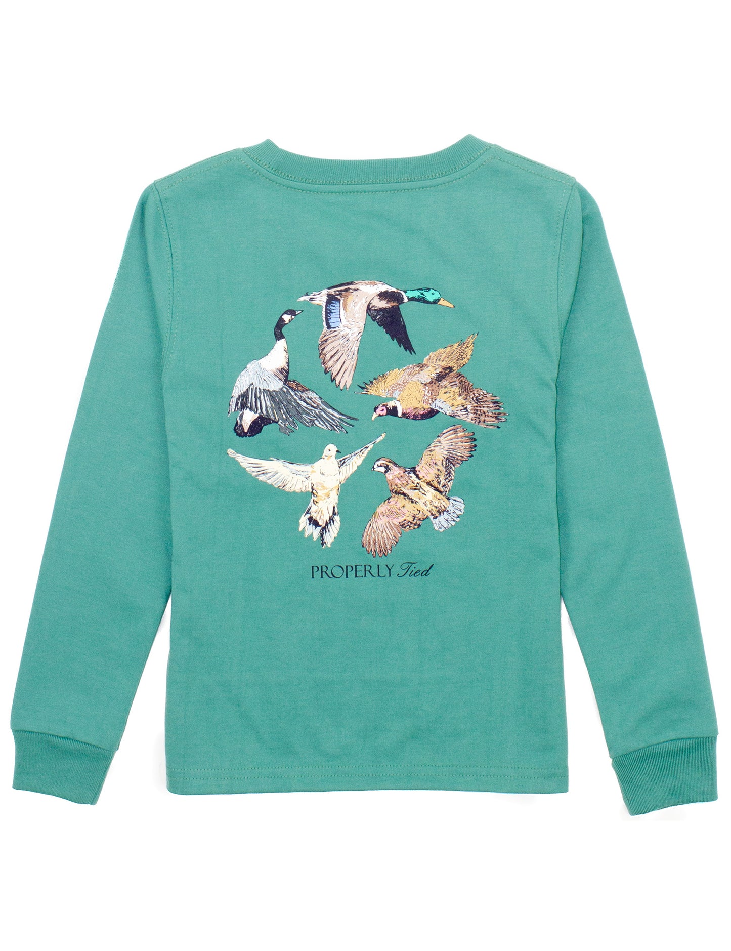 Flock LS Tee Teal