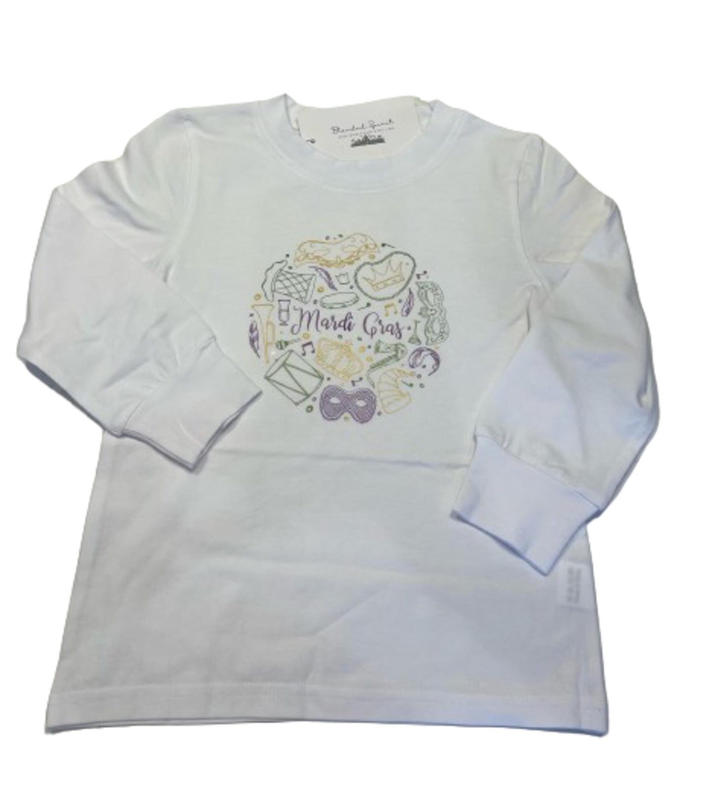 Mardi Gras Collage Tee