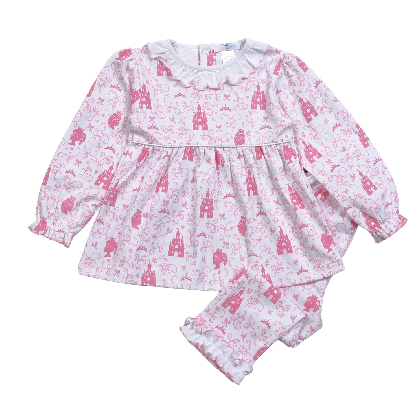 Princess and Tiaras Pima Pants Set