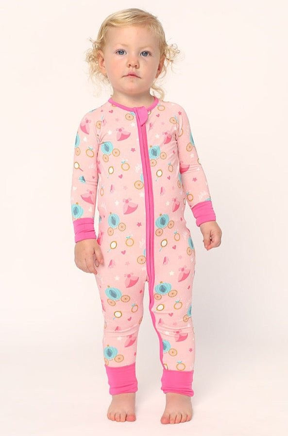 Princesses Zipper Pajama