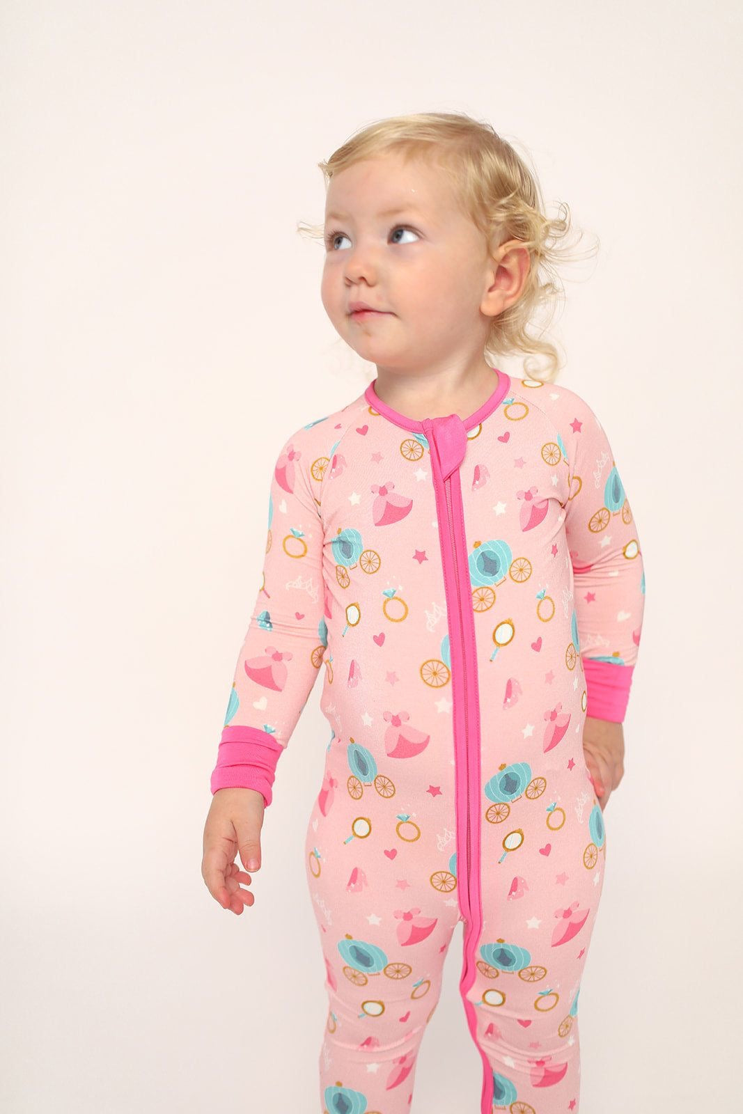 Princesses Zipper Pajama