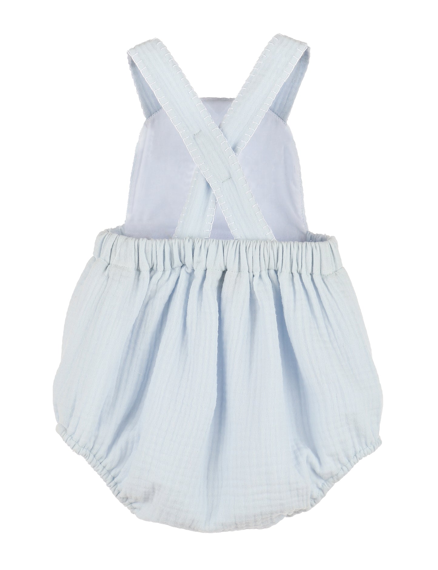 Blue Cuddle Cotton Vintage Overall