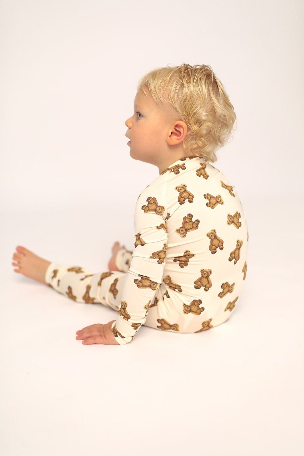 Teddy Bear Zipper Pajama