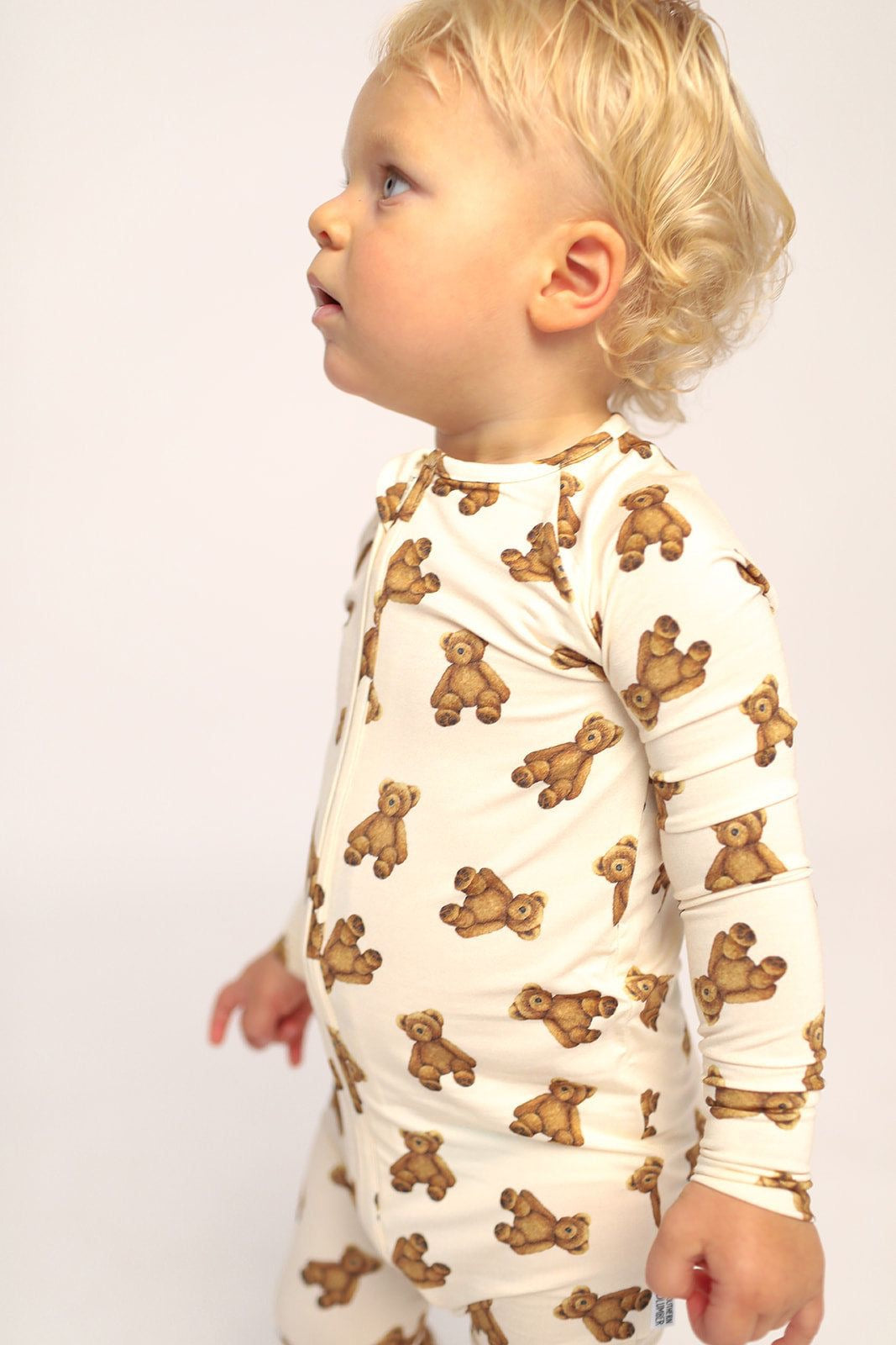 Teddy Bear Zipper Pajama
