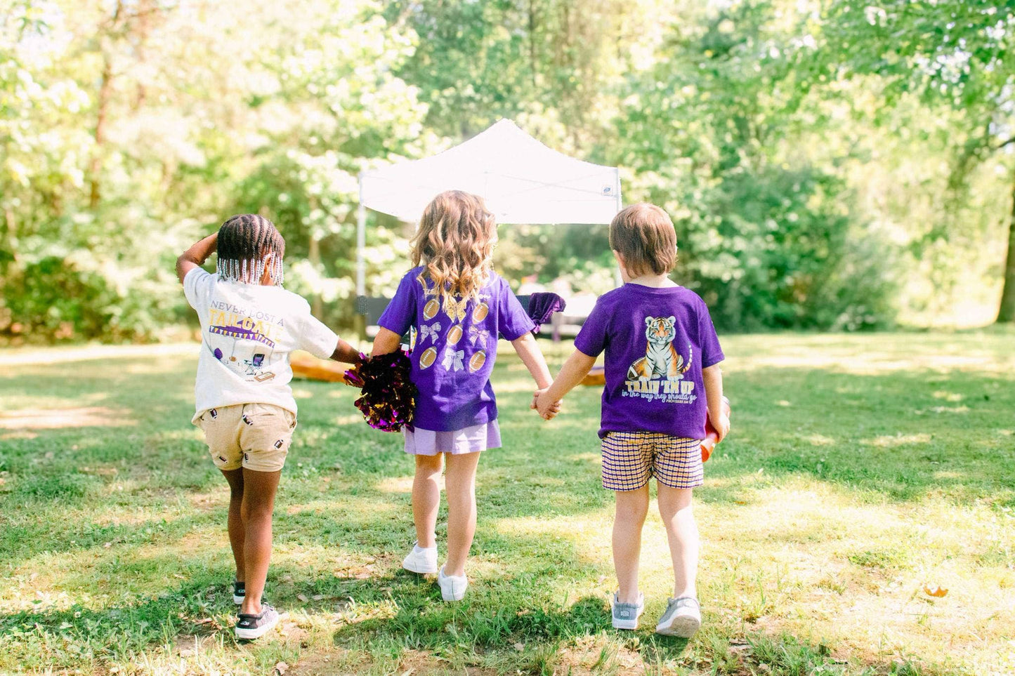 Tailgate | Purple + Gold | Football Kid’s Tee