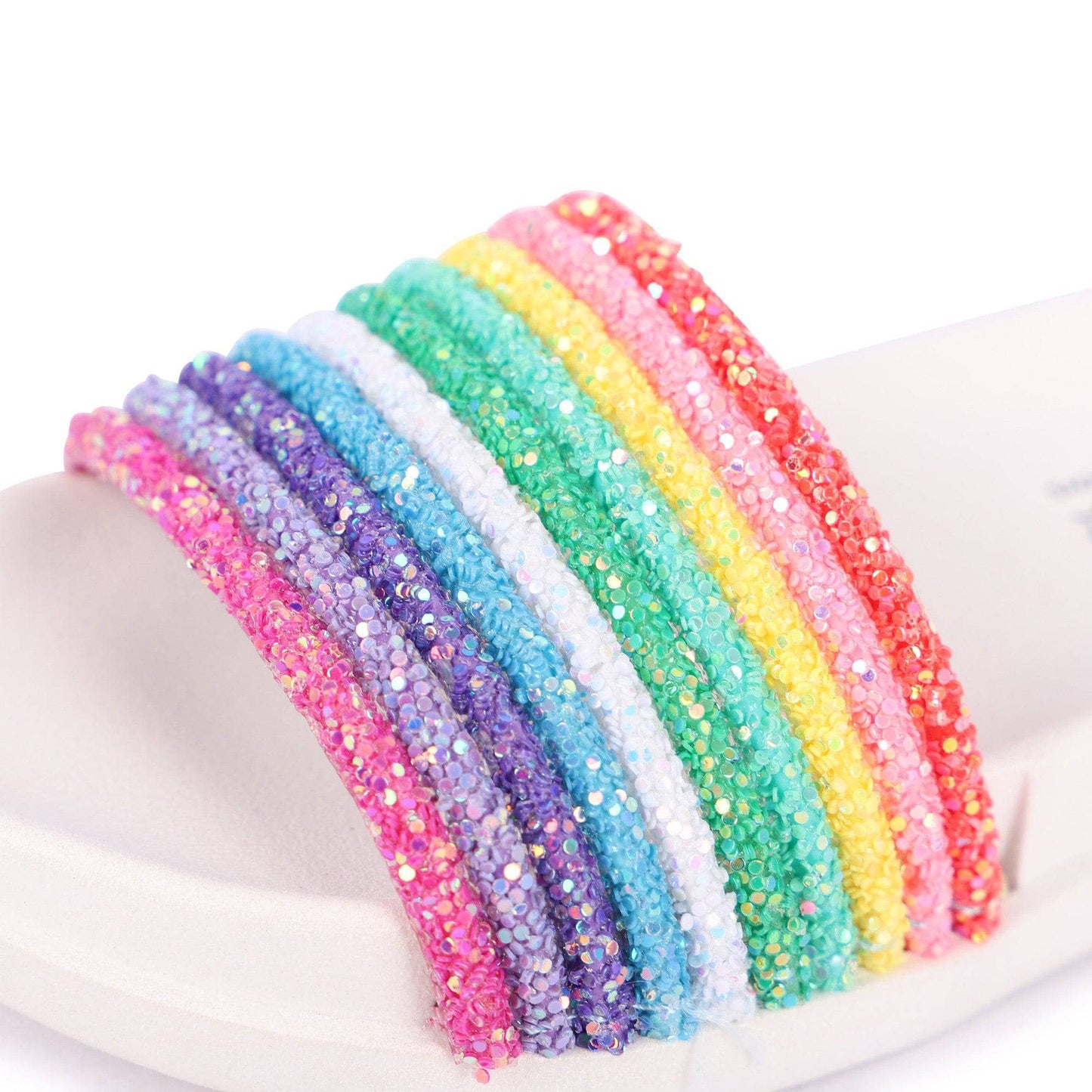 Glitter Rainbow Slides