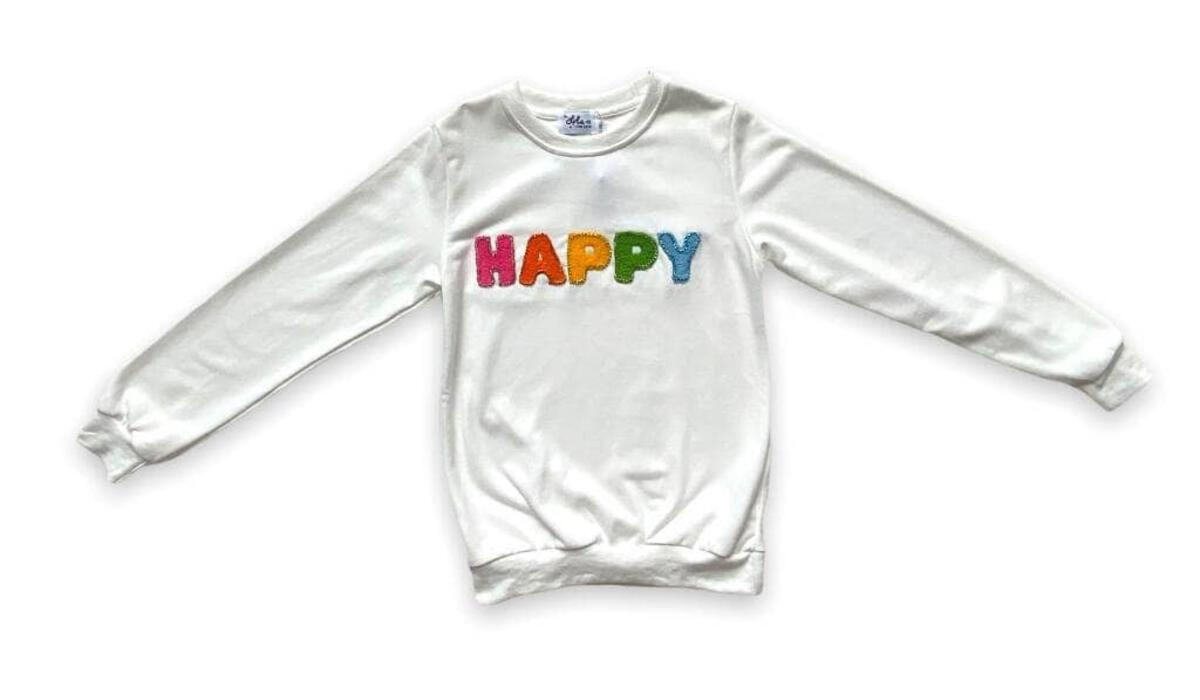 Happy Crystal Sweatshirt
