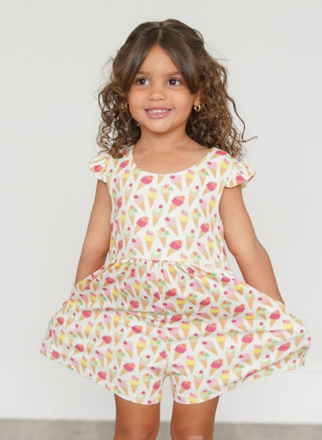 Macie Romper Ice Cream Scoop
