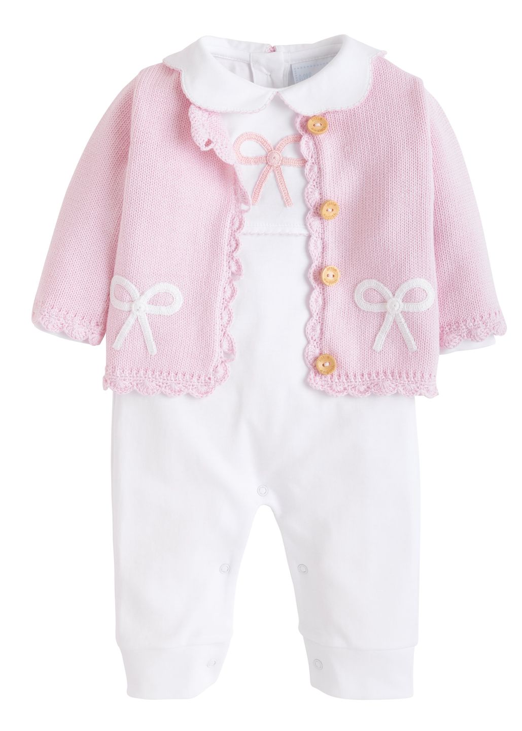 Bows Crochet Playsuit
