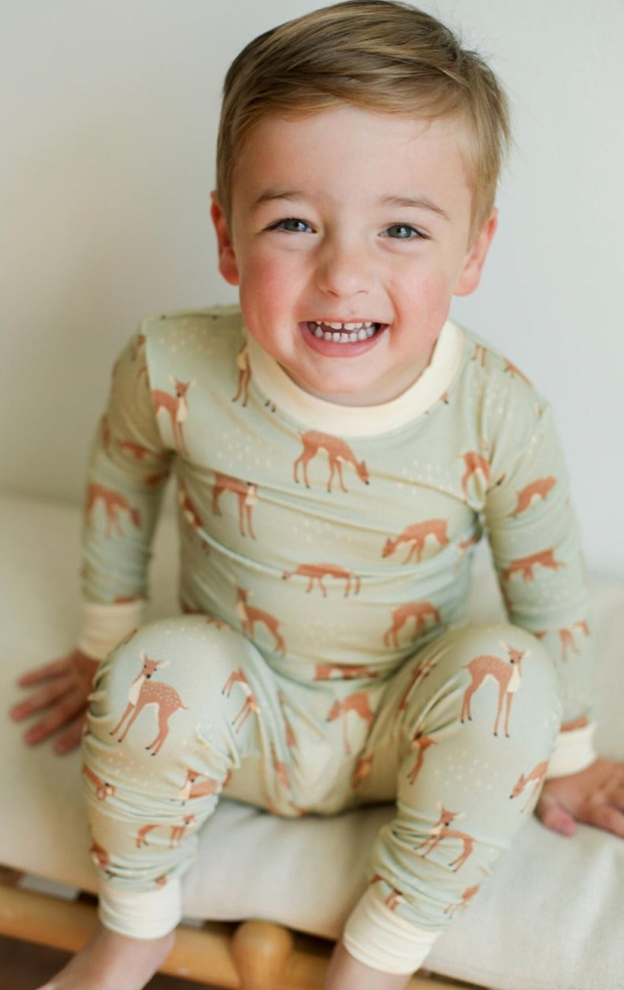 Fawn Field 2pc Bamboo Pajama