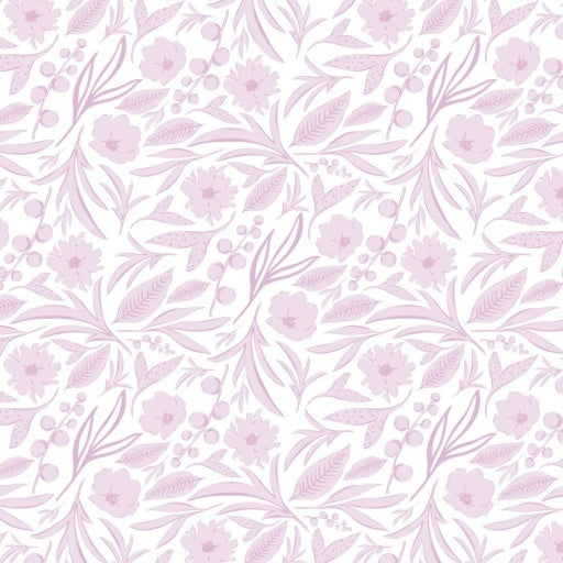 Pink Floral Ruffle Bib
