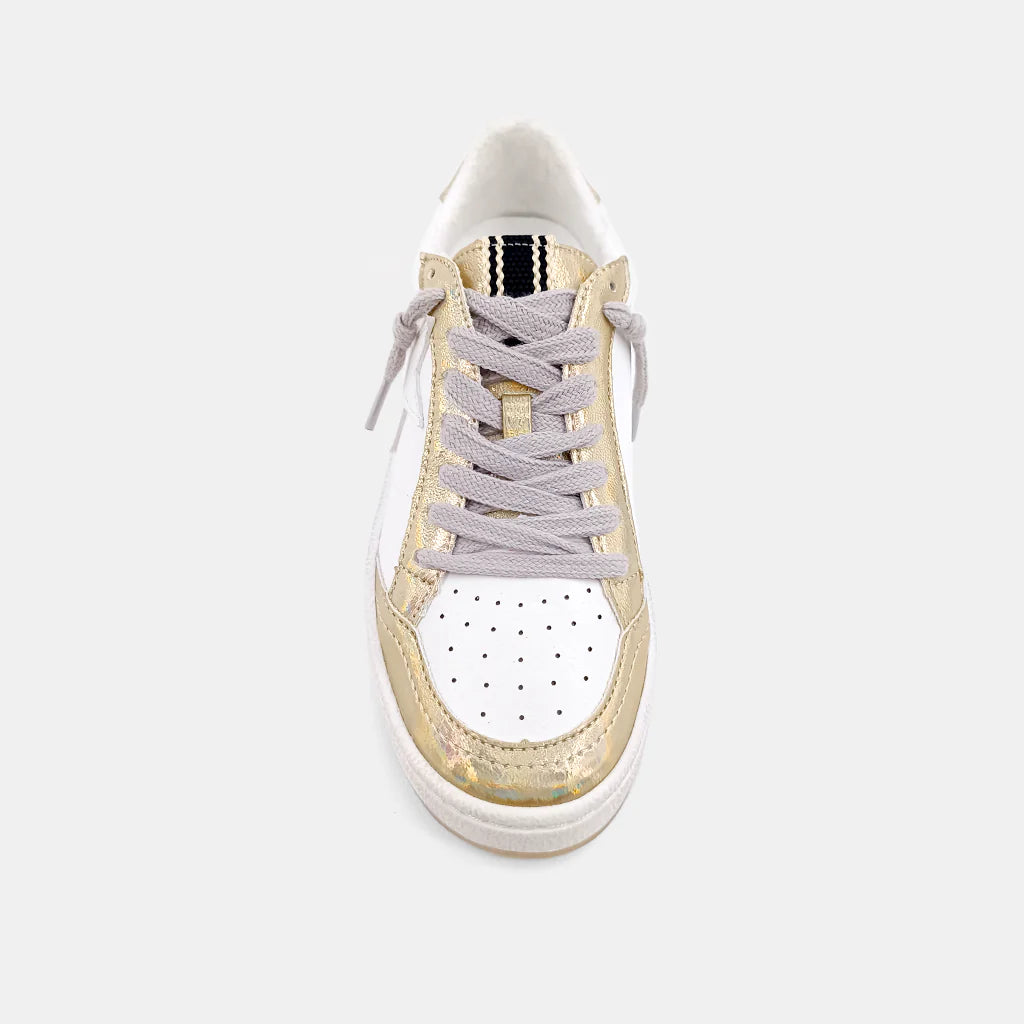 Paz Sneaker Iridescent Gold
