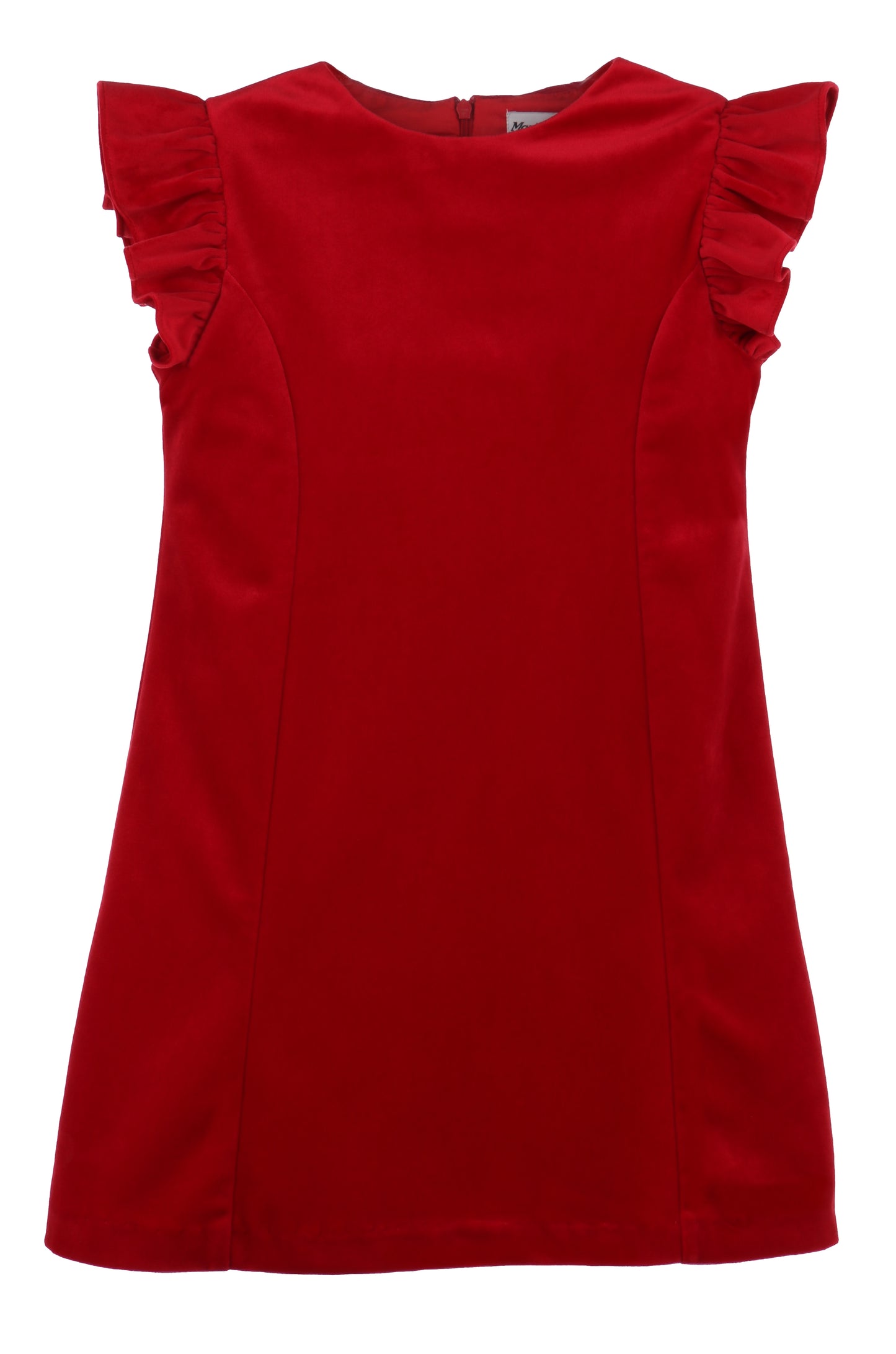 Deluxe Red Velvet Shift Dress
