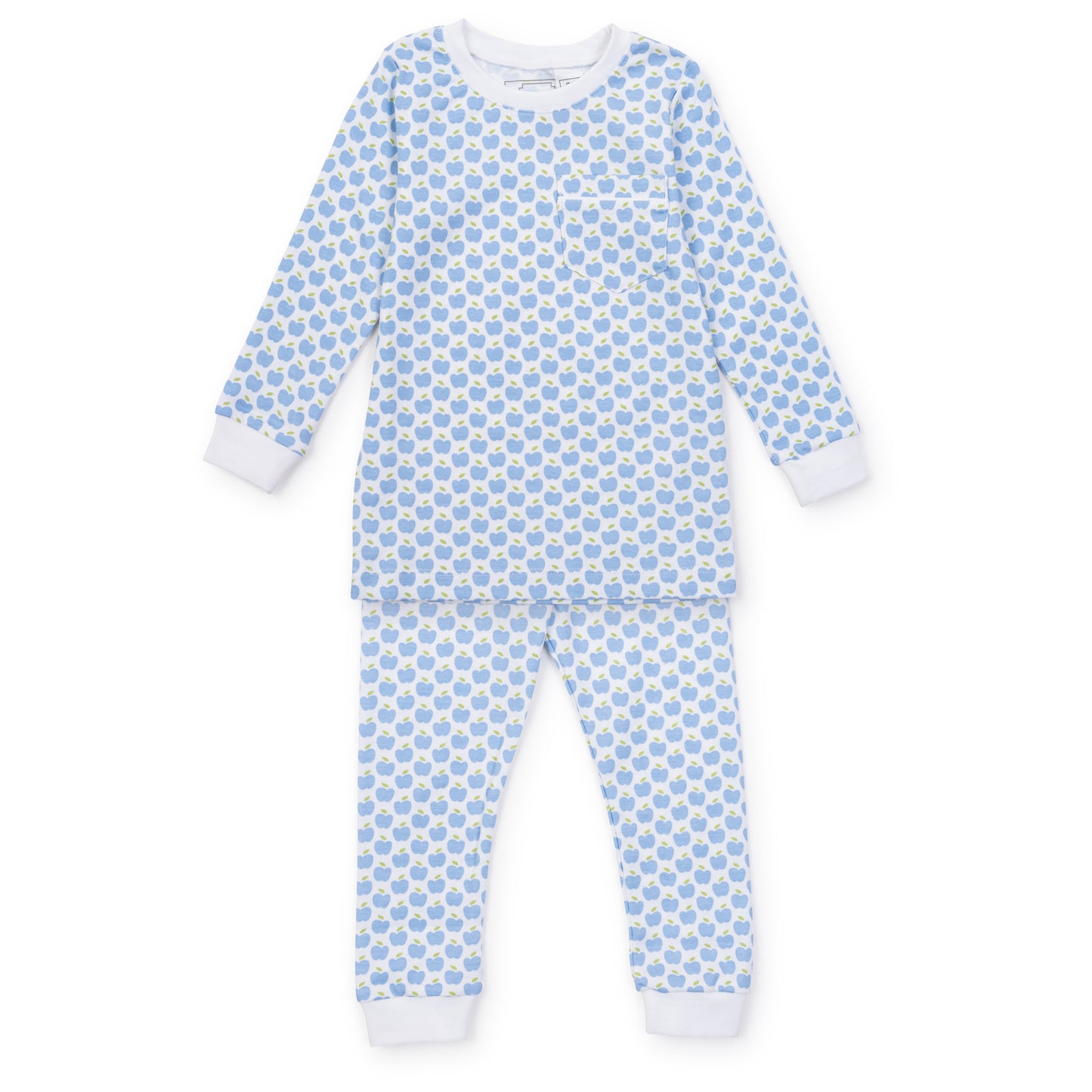 Bradford PJ Set Blue Apples