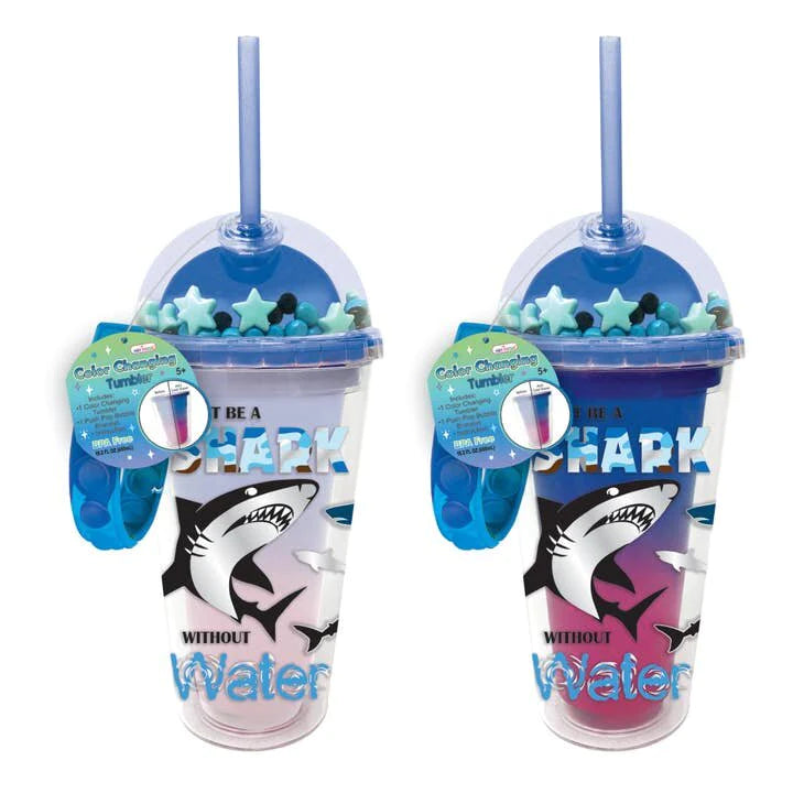 Color Changing Tumbler - Sharks