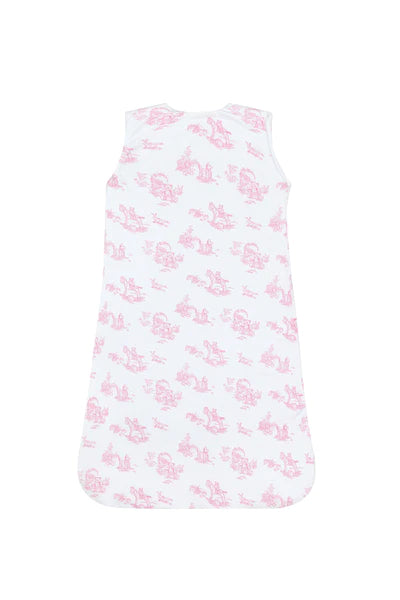 Pink Toile Sack