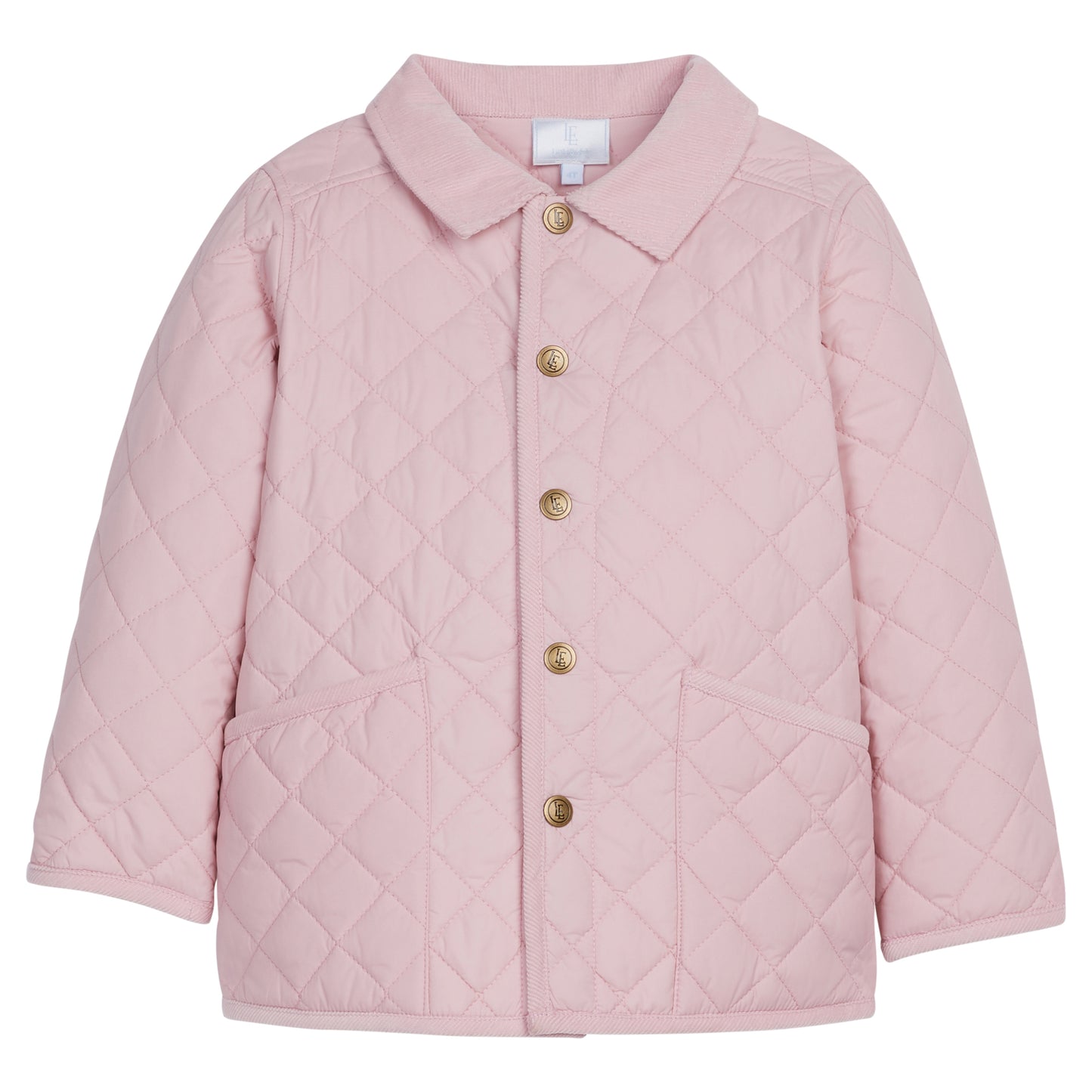 Light Pink Classic Quilted Jacket