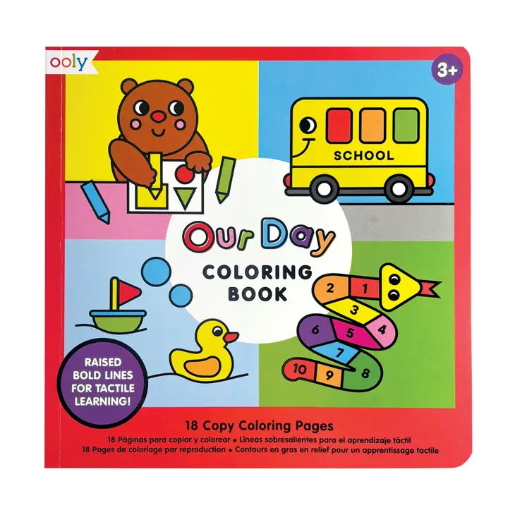 Copy Coloring Book Our Day