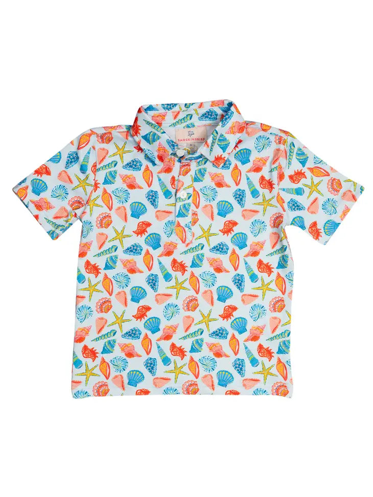 Bright Sea Life Button Down