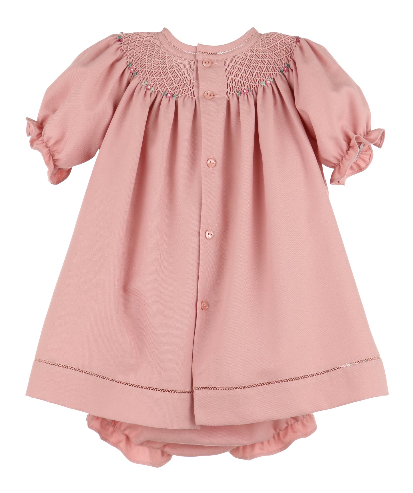 Rose Petal Smocked Classic Dress