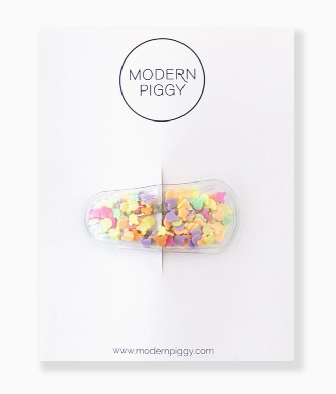 Mickey Sprinkles Snap Clip