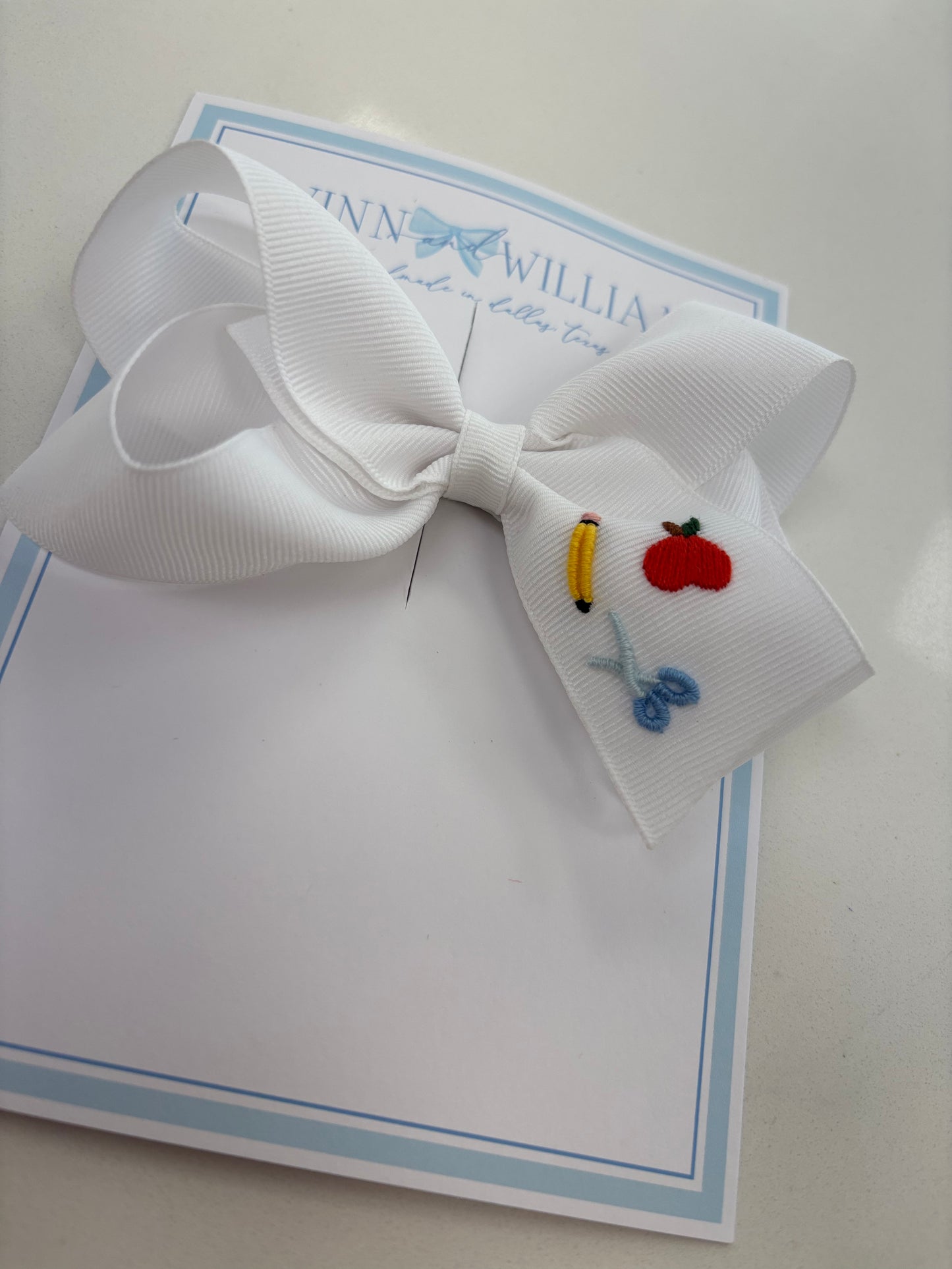 School Supplies Via Bow
