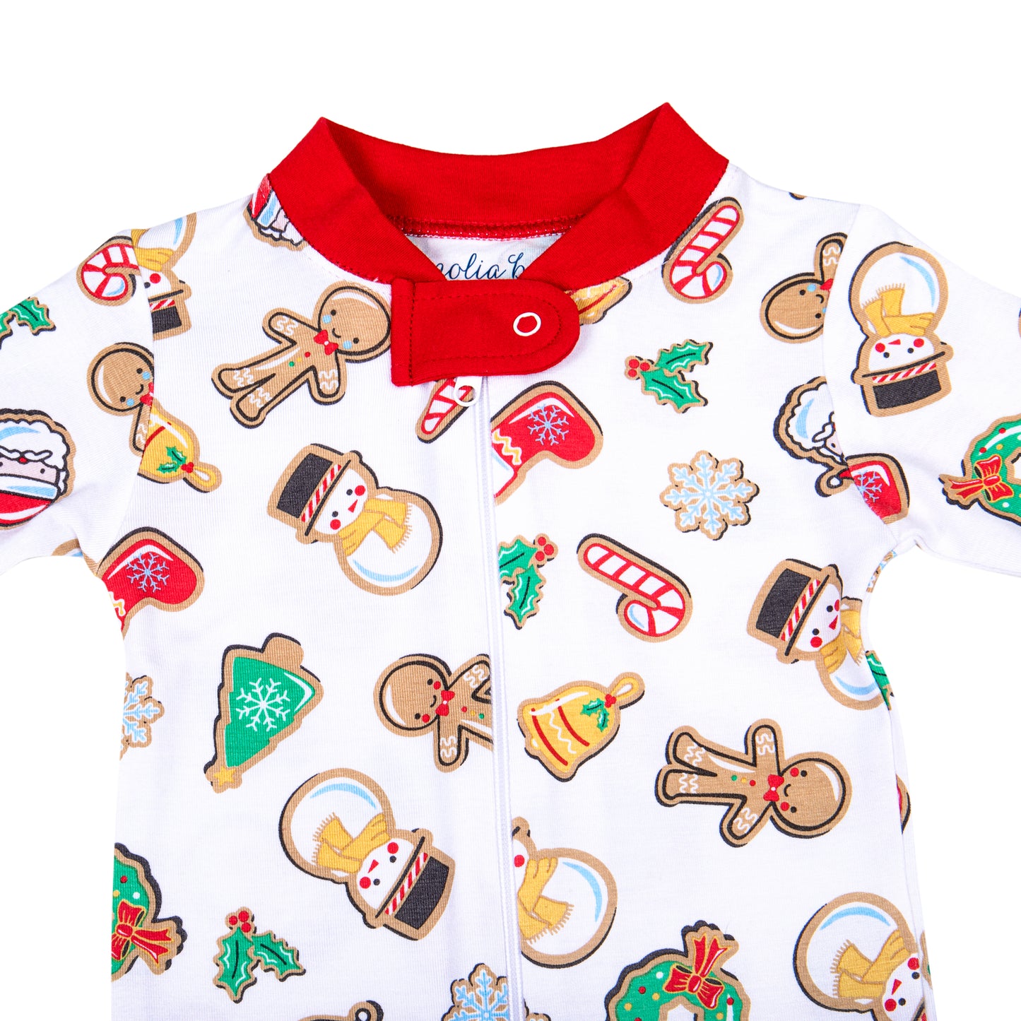 Holly Jolly Cookies Zipper Pajama