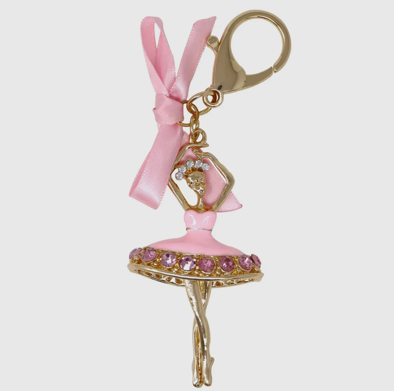 Ballet Gemstone Bag Charm