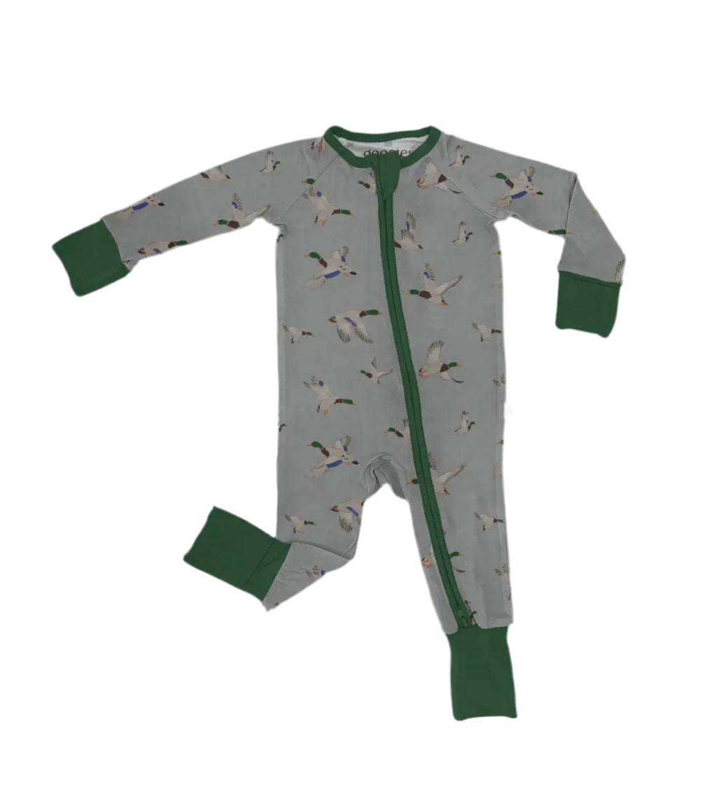 Mallards Long Sleeve Zip PJ