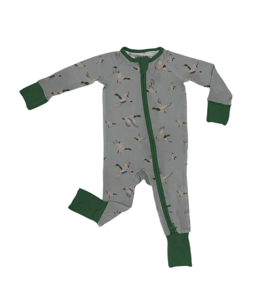 Mallards Long Sleeve Zip PJ