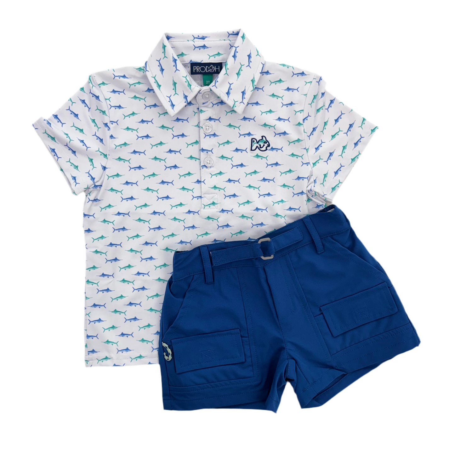 Navy Inshore Short